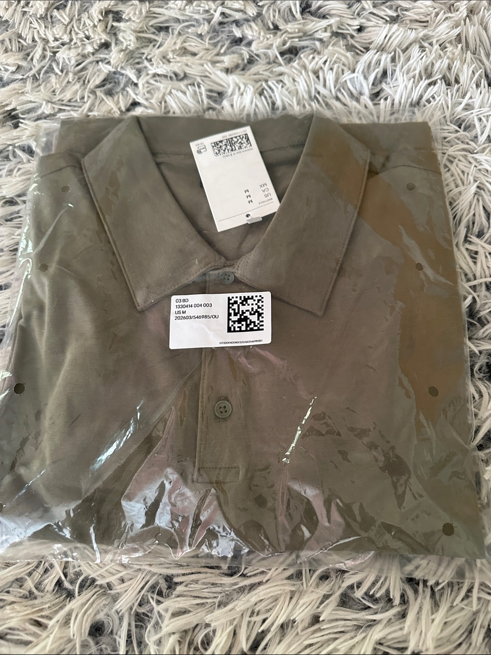 H&M Olive Green Men's Polo Shirt